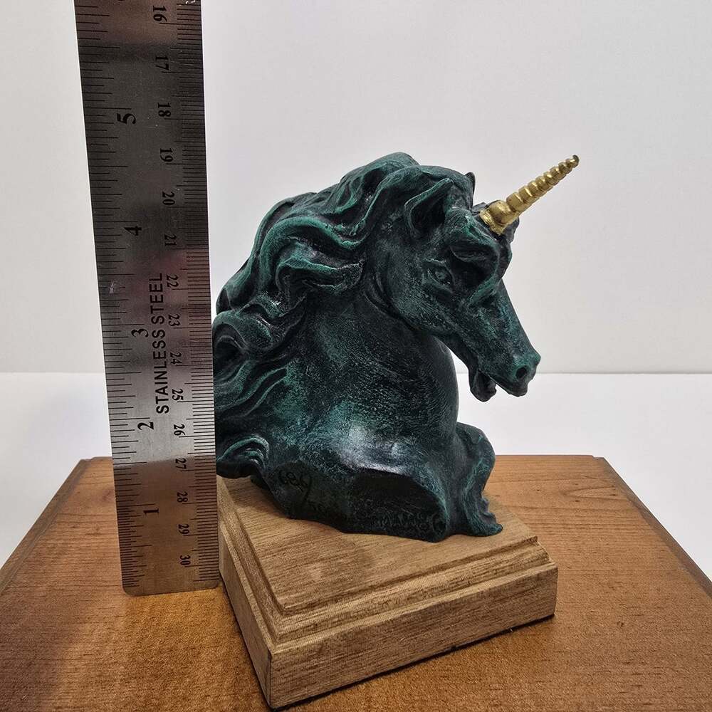 Vintage 1986 Unicorn State, Fantasy Art Limited Edition 686/5000 - Signed - Picture 14 of 15